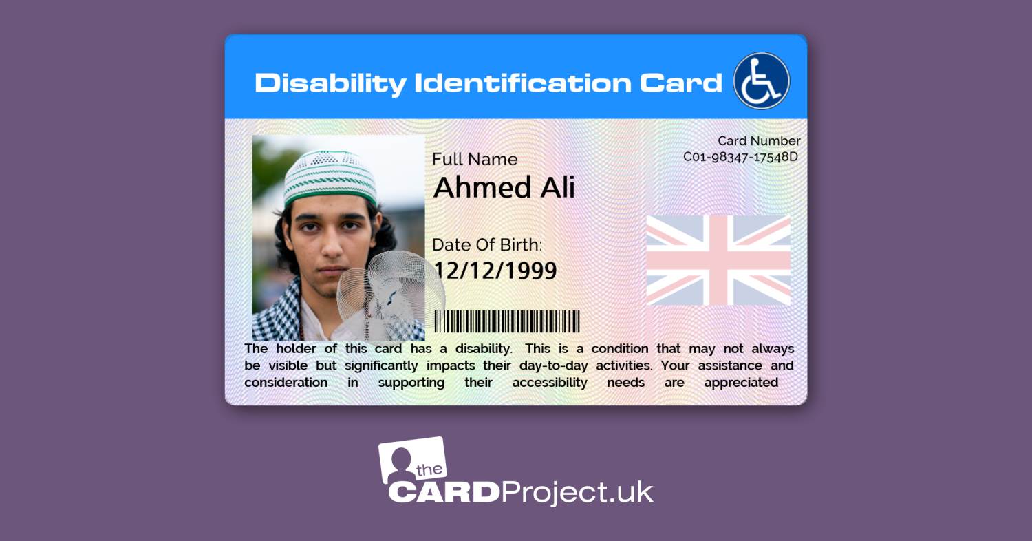 English Arabic Disability Card (REAR)